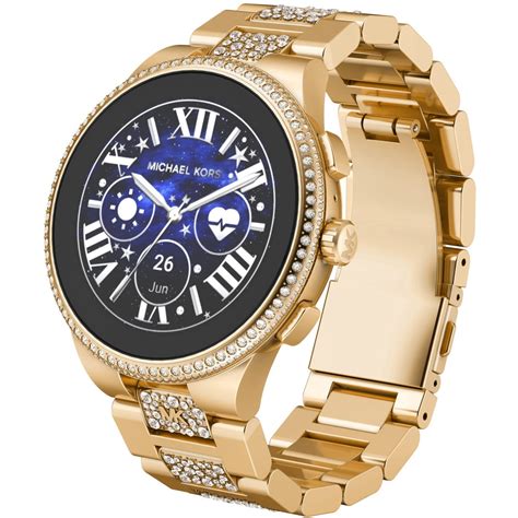 horlogeband michael kors smartwatch|Michael Kors Men's or Women's Gen 6 44mm Touchscreen .